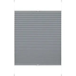 GARDINIA Plissee Greta 90 x 130 cm Rauchblau
