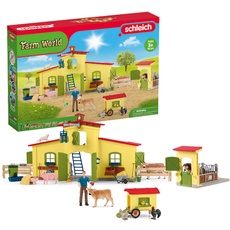 Bild von Farm mit Hühnerstall und Pferdebox, ab 3 Jahren, FARM WORLD 72224 Spielzeug-Set