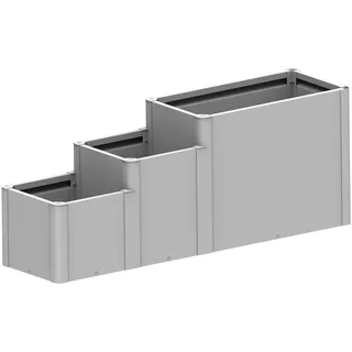 Biohort DaVinci 250 x 59 x 77 cm Silber