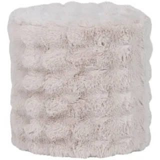Woood Hocker Olven Polyester 46 x 46 x 46 cm Beige