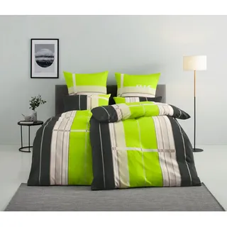 H.I.S. H.I.S Bettwäsche »Golfi«, (2 tlg.), Linon Qualität, Karo Design
