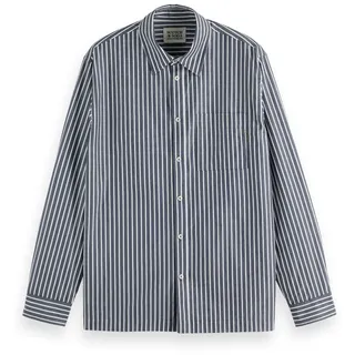 Scotch & Soda Herren Poplin Shirt Hemd