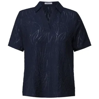 Cecil Blusenshirt mit Struktur Blau L