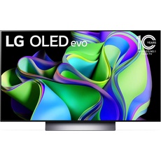 LG OLED48C32LA (48", C3, OLED, UHD), TV, Schwarz