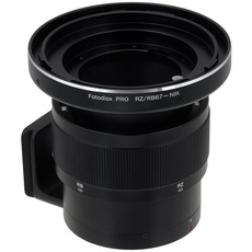 Fotodiox Pro Lens Mount Adapter Compatible Mamiya RB67 and RZ67 Lenses on Nikon F-Mount Cameras