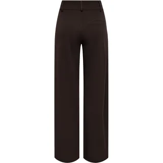 Anzughose JDY "JDYGEGGO LIFE OCCASION PANT JRS NOOS", Damen, Gr. M, Länge 32, chocolate torte, Jersey, Obermaterial: 95% Polyester, 5% Elasthan, unifarben, regular fit lang, Hosen Anzughose