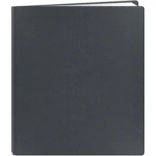 Pioneer 12 x 15 Zoll Familie Treasures Deluxe Stoff Post Bound Album, Midnight Blau