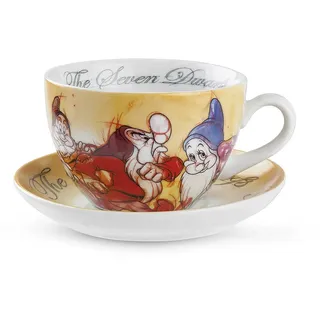 Egan Frühstückstasse mit Untertasse 7 Zwerge Disney ML 500, 133006