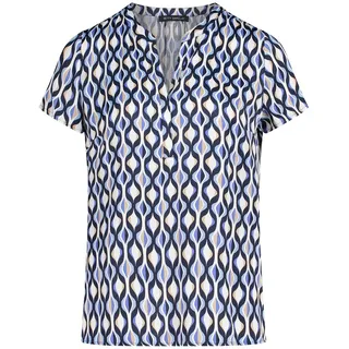 Bluse V-Öffnung Betty Barclay blau