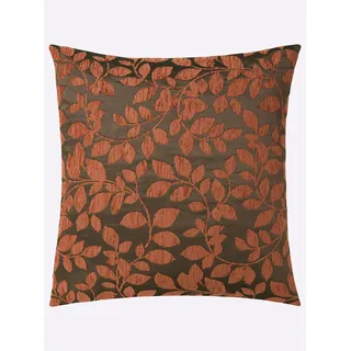 Kissenhülle Gr. 2, rosa (kupfer), B:50cm L:50cm, Kunstfaser, 57% Polyester, 43% Polyacryl, Kissenbezüge, Kissenhülle