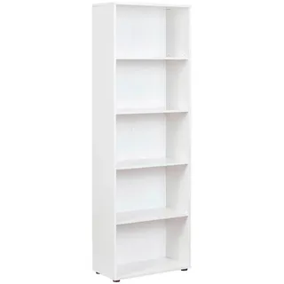 Interlink Bücherregal 60 x 30 x 180 cm Weiß