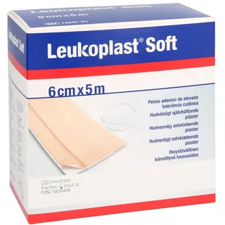 BSN Medical Leukoplast Soft Pflaster 6 cmx5 m Rolle