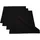 Hochwertiges Platzset 100 Kollektion Konzept Farbe Größe wählbar Platzset 4er Set 46x36cm Schwarz