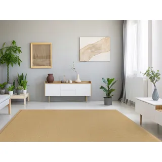 DEKOWE Mara S2 mit Bordüre Sisalteppich 120 x 170 cm Beige