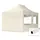 Faltpavillon 3 x 4,5 m inkl. 4 Seitenteile Creme