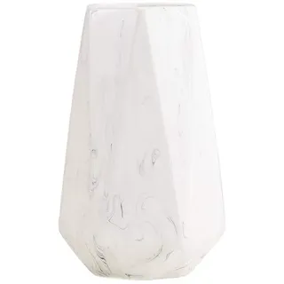 20cm Weiß Marmor Vase Keramik Vasen Blumenvase Deko Dekoration