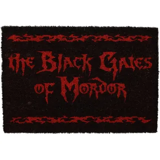 SD Toys Le Herr des Rings The Black Gates of Mordor Fußmatte, 60 x 40 cm