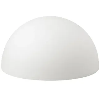 8 seasons design LED Dekolampe Shining Sunrise 60cm groß E27 Fassung inkl. LED in warmweiß, Halbkugel, Bodenleuchte, Garten Deko, Outdoor