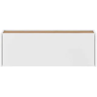 furn.design Hängeschrank 100x35x30 cm Weiß