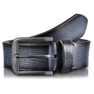 Lerros Ledergürtel »LERROS Ledergürtel *James* blau