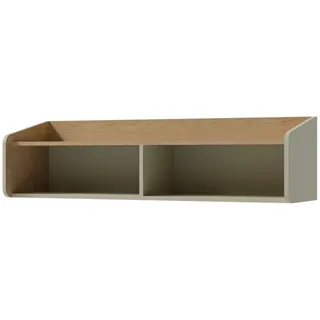 Deine Möbel 24 Wandregal Albi 11 125/33/33 in Eukalyptus / Baltic Düne Eiche , Eukalyptusholzfarben, Alteiche , Holzwerkstoff , 125x33x33 cm , Wohnzimmer, Regale, Wandregale