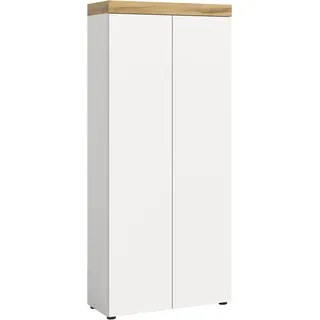 OTTO home Mambo 77 x 179 x 37 cm platin weiß / platin weiß