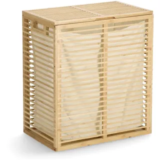 Zeller Wäschesammler, Bambus/Baumwolle