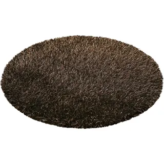 Esprit Hochflor-Teppich »Cosy Glamour 2.0« rund 40 mm Höhe Langflor, Shaggy, weicher Teppich, Wohnzimmer, braun
