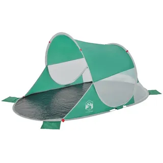 vidaXL Strandzelt Seegrün Pop-Up Wasserdicht
