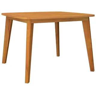 vidaXL Gartentisch 110x110x75 cm Massivholz Akazie - Braun