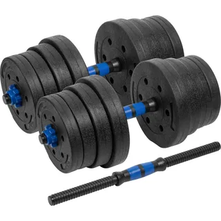 Rebel ACTIVE Hantle bitumiczne regulowane z cznikiem 2x15 kg