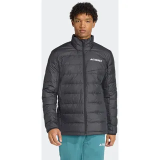 Outdoorjacke ADIDAS TERREX "MULTI LIGHT DOWN CLIMAWARM", Herren, Gr. 3XL, schwarz, Obermaterial: 100% Polyester. Wattierung: 80% Entendaune, 20% Entenfeder, Jacken Outdoorjacke