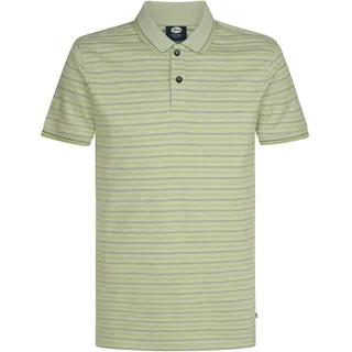 Petrol Industries - Gestreiftes Poloshirt Surfsideview Grün XL