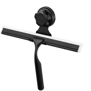 Compactor BESTLOCK BLACK Duschabzieher - Schwarze Duschrakel, 25,4x5,5x23,5 cm, Rostfrei & Wasserdicht