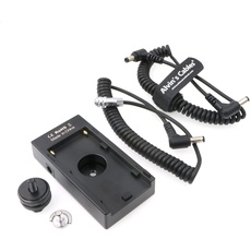 NP-F970 Netzteilkabel für BMPCC 4K 6K Blackmagic Pocket Cinema Camera NP-F Serie Netzteilhalterung Akkuplatte Kompatibel mit Sony NP-F970 F960 F770 F570 F550 Akku Alvin's Cables