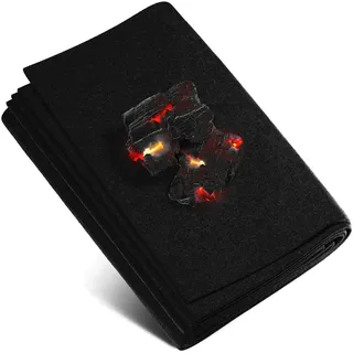 EVOCAMP feuerfeste Unterlage 60x60 cm, bis zu 982°C, für Grill, nicht brennbar