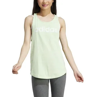 Adidas Damen Essentials Loose Logo Tank Top, semi Green Spark/White, L