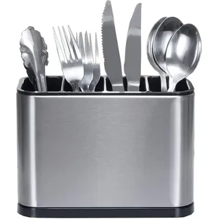 Asdazrxy Besteckhalter, Utensilienhalter Küche, Besteckbehälter, Besteck Organizer, Edelstahl Küchenutensilien Organizer, Zur Aufbewahrung von Besteck und Kochgeschirr