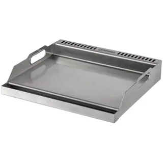 Petromax Grillplatte 8 x 38,5 cm Edelstahl silber