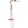 Euphoria SmartControl System 310 Cube Duo Duschsystem mit Thermostatbatterie Bronze 26508DL0