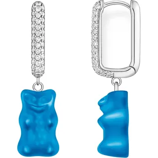 Thomas Sabo Creolen THOMAS SABO x HARIBO blau Silber Zirkonia