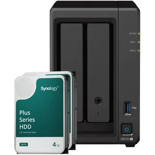 Synology Diskstation DS723+ NAS System 2-Bay inkl. 2x 4TB Seagate