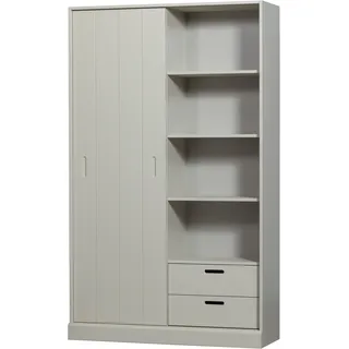 Woood Mila 120 x 200 x 42 cm Grau