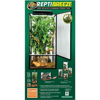 Zoo Med NT-10 ReptiBreeze Aluminium Terrarium 40 x 40 x 50 cm