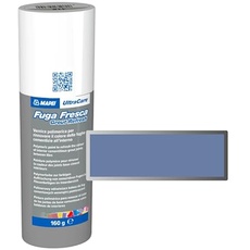 Mapei Ultracare FUGA FRESCA 172 Blau Platz Polymerfarbe zur Renovierung der Farbe der Betonfugen, Grout Refresh Flasche 160 g., 172 Himmelblau