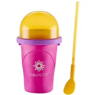 Bandai Namco Entertainment BANDAI CHILLFACTOR CO07954 Küchenspielzeug, Slush-Maschine mit wiederverwendbarem Becher und Strohhalm, Familienspielzeug