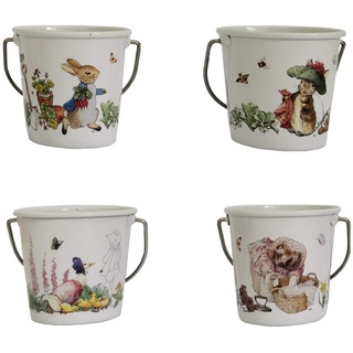 Peter Rabbit Eierbecher Eimer 4er Set