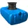 Flachtank Flat S 1.500 l blau