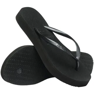 havaianas – Slim Flatform, elegante, langlebige und vielseitige Badelatschen, mit 2,5 cm dicker Sohle, dünne Riemen, Damen