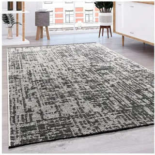 Paco Home Teppich »Melbourne 690« rechteckig 4 mm Höhe Flachgewebe, modernes Design, ideal im Wohnzimmer & Schlafzimmer, beige